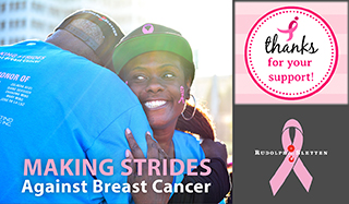R&S is MAKING STRIDES Against Breast Cancer