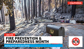 July is Fire Prevention & Preparedness Month
